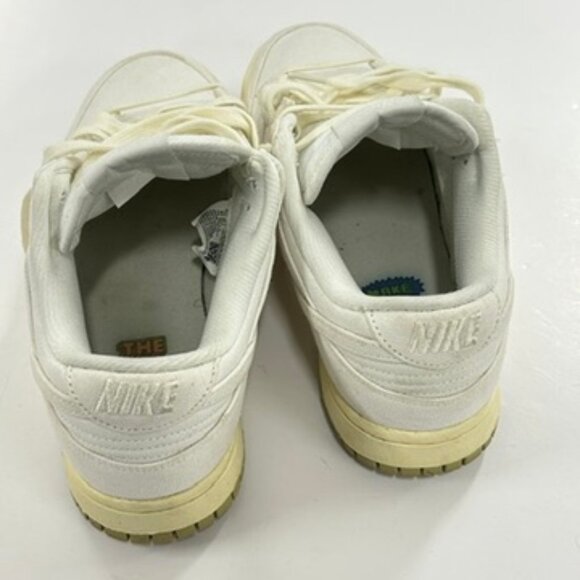 Nike Canvas Low-Top Sneakers – Off White Cream “The Future Is Equal” size 9.5 - Picture 3 of 10